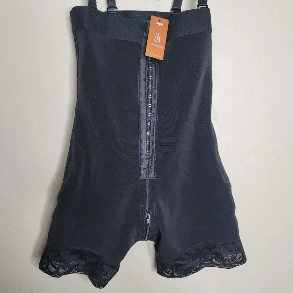 Lover Beauty Body Shaper For Women Size S in Black Hook and Loop Closure